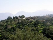 Agios Nikolaos Kreta, Agios Nikolaos: Grundstück auf dem Land mit Panoramablick auf das Meer Grundstück kaufen